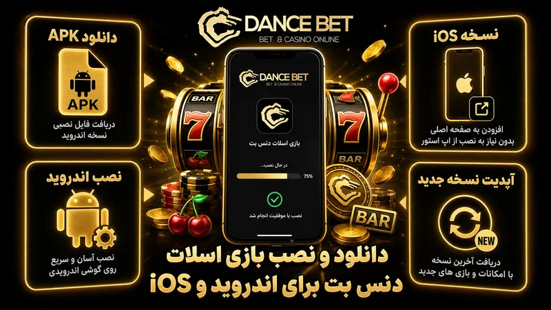 دانلود و نصب بازی اسلات دنس بت برای اندروید و iOS